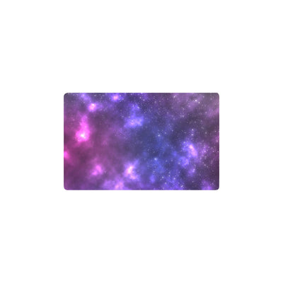 Celestial Purple Blue Galaxy Kitchen Mat