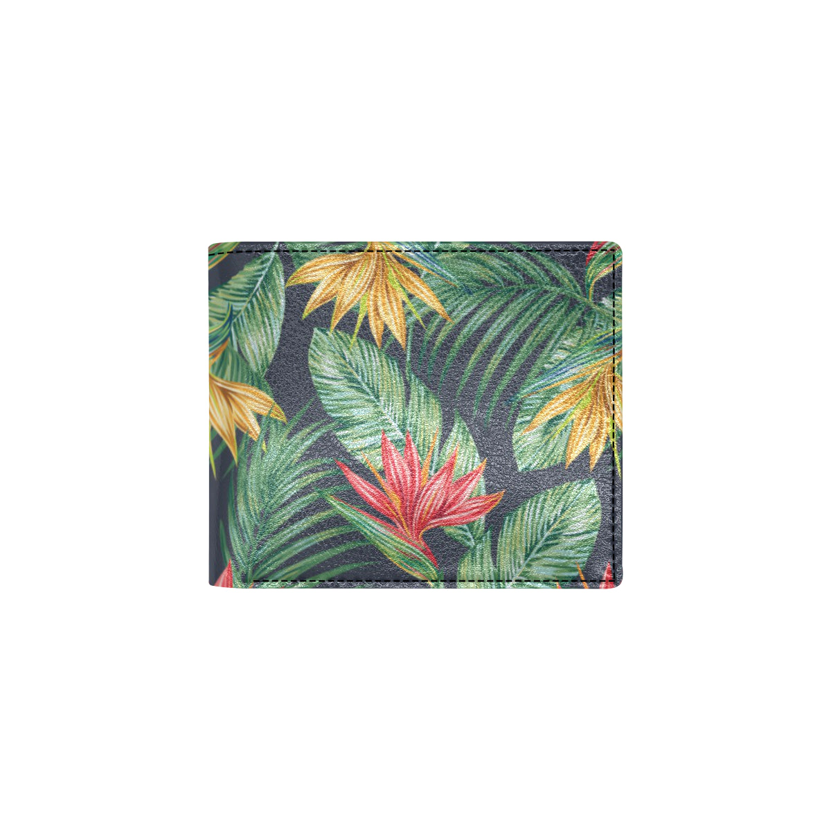 Bird Of Paradise Pattern Print Design BOP09 Men's ID Card Wallet