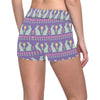 Rabbit Pattern Print Design RB01 Yoga Shorts