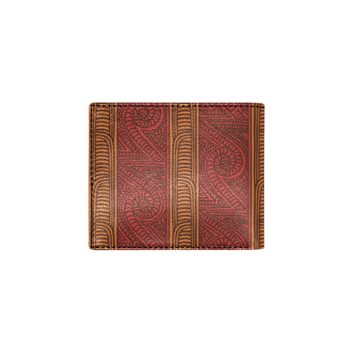 Maori Pattern Print Design 05 Men's ID Card Wallet