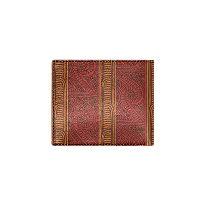 Maori Pattern Print Design 05 Men's ID Card Wallet