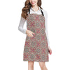 Bohemian Pattern Print Design 03 Apron with Pocket