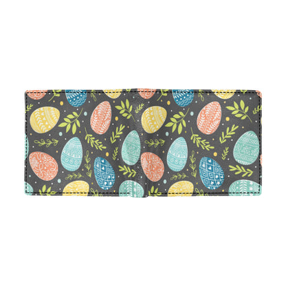 Easter Eggs Pattern Print Design RB01 Men's ID Card Wallet