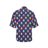 Owl Cute Themed Design Print Women's Hawaiian Shirt