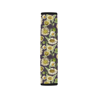 Daisy Vintage Print Pattern Car Seat Belt Cover