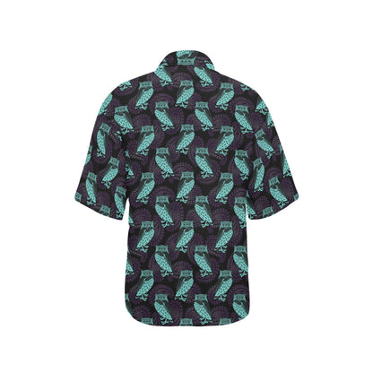 Tribal Pattern Print Design LKS3010 Women's Hawaiian Shirt