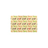 Dachshund Pattern Print Design 06 Kitchen Mat