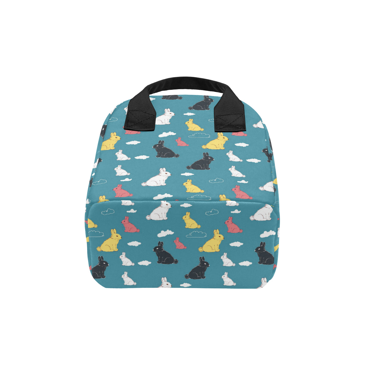 Rabbit Pattern Print Design RB014 Insulated Lunch Bag