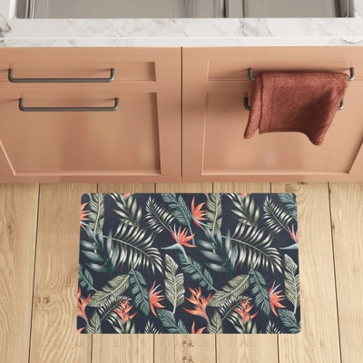 Bird Of Paradise Pattern Print Design BOP02 Kitchen Mat