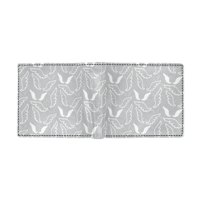 Angel Wings Pattern Print Design 01 Men's ID Card Wallet