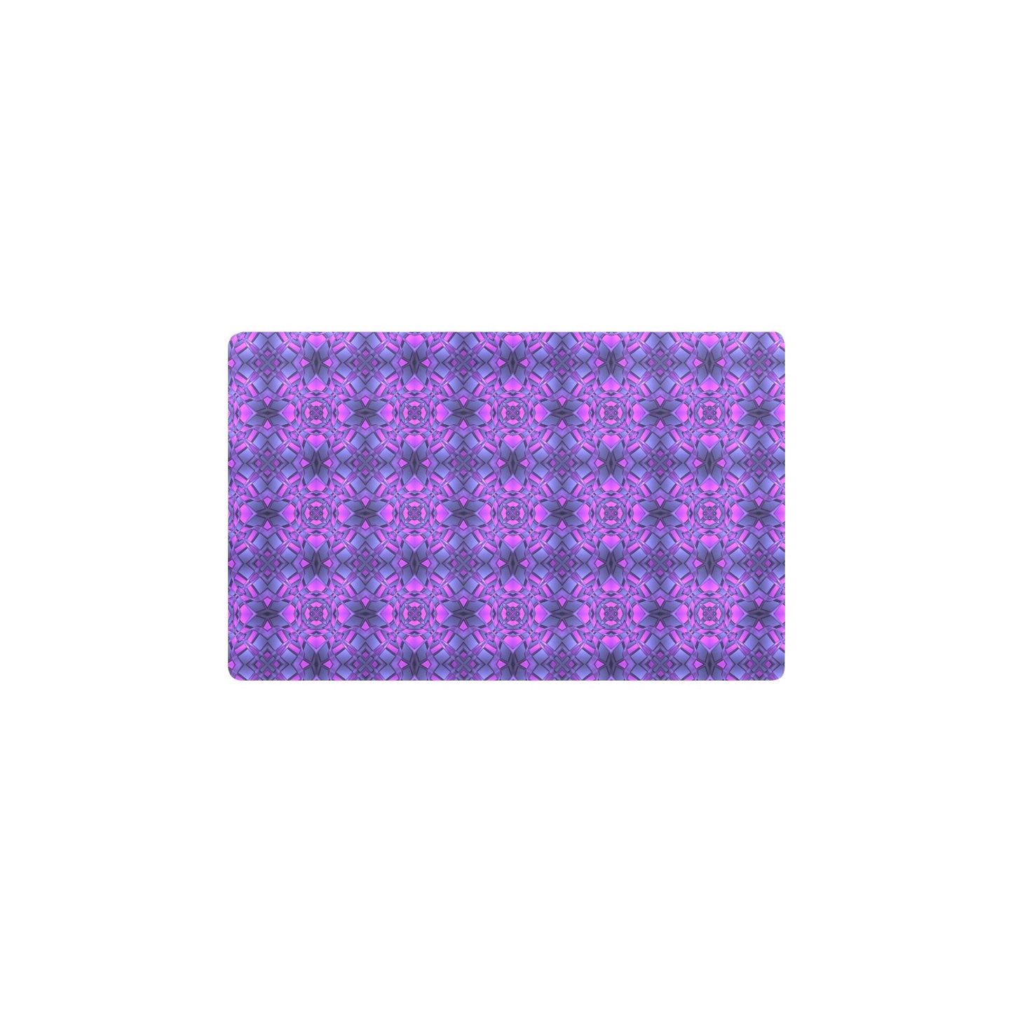 kaleidoscope Pattern Print Design Kitchen Mat