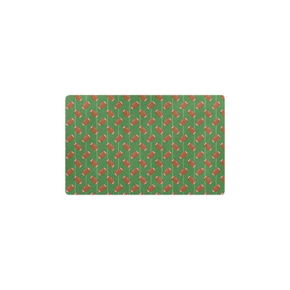 American Football on Field Themed Kitchen Mat
