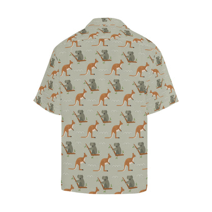 Koala Pattern Print Design 03 Men's Hawaiian Shirt