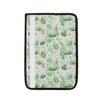 Gardening Pattern Print Design G04 Car Seat Belt Cover