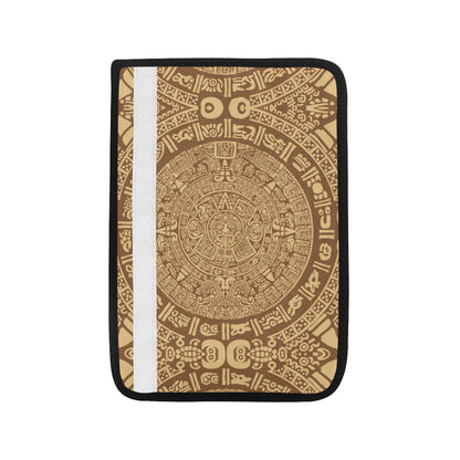 Mayan Pattern Print Design 01 Car Seat Belt Cover