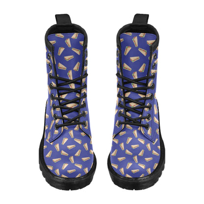 Sandwich Print Design LKS303 Women's Boots