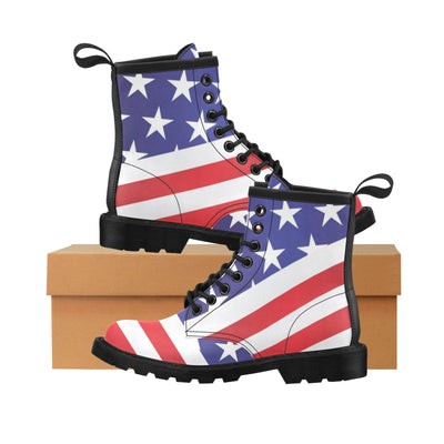 American flag Print Women's Boots
