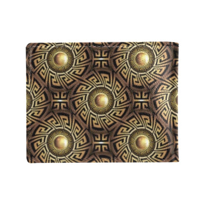 Ancient Greek Print Design LKS3012 Men's ID Card Wallet