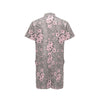 Cherry Blossom Pattern Print Design CB05 Men's Romper