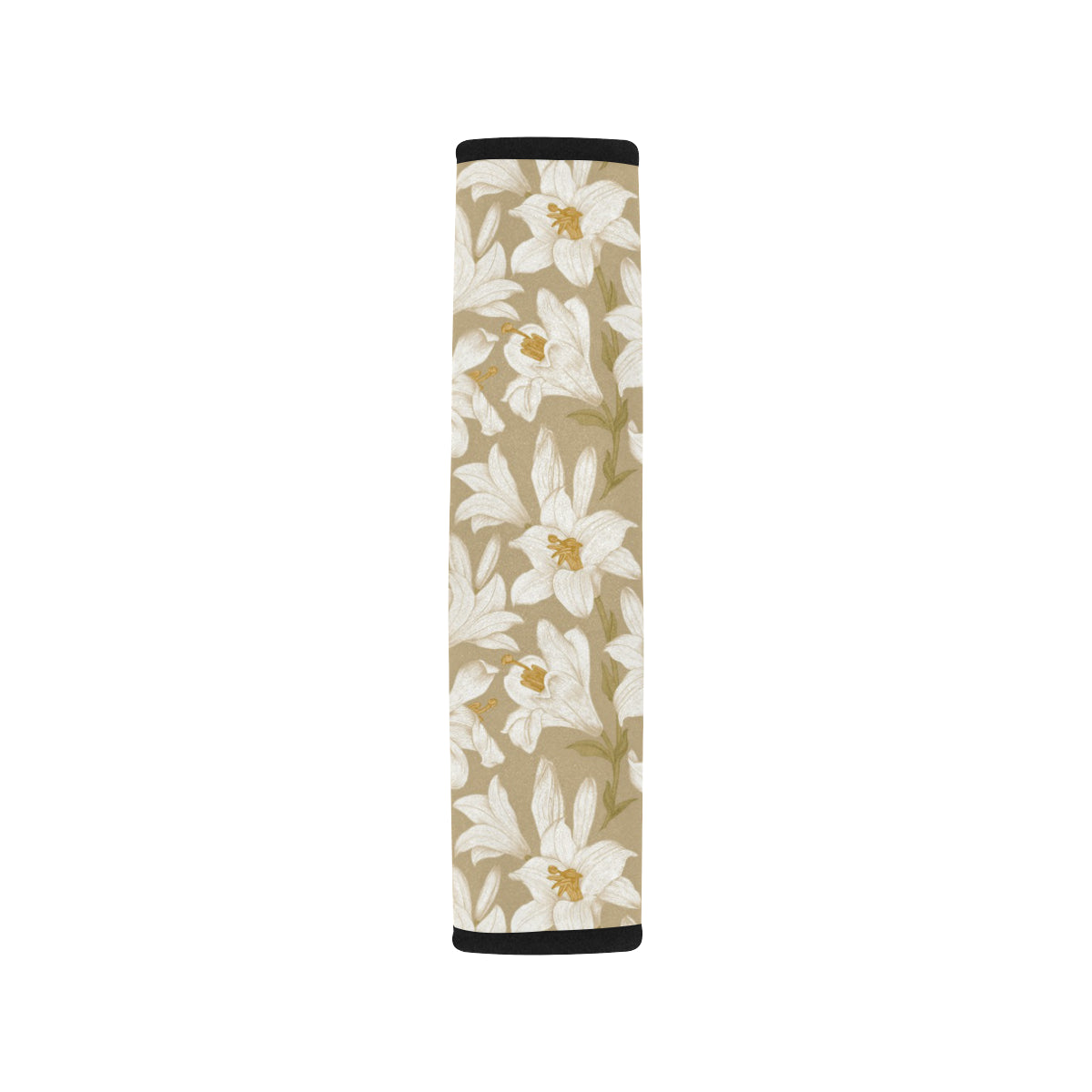 Lily Pattern Print Design LY07 Car Seat Belt Cover