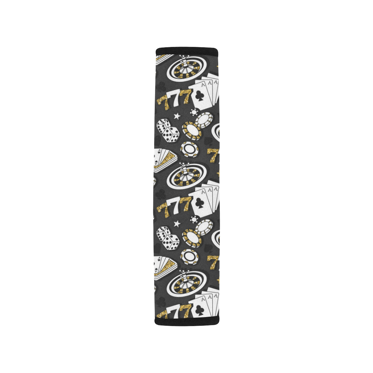 Casino Pattern Print Design 05 Car Seat Belt Cover