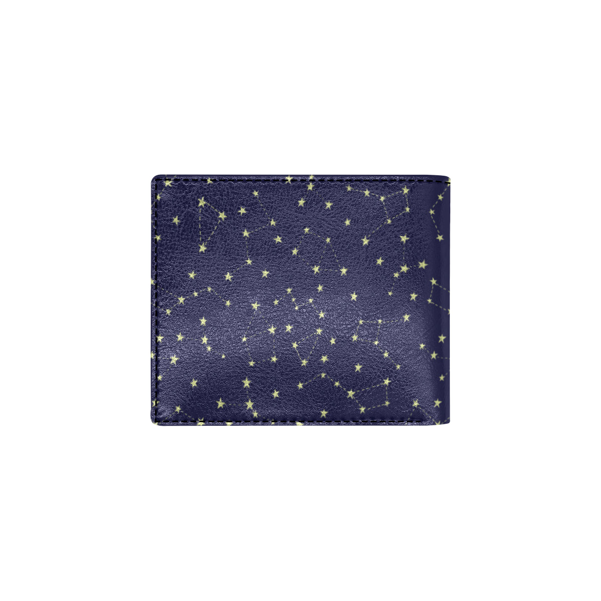 Constellation Pattern Print Design 02 Men's ID Card Wallet