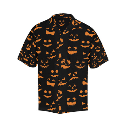 Halloween Pattern Print Design 02 Men's Hawaiian Shirt