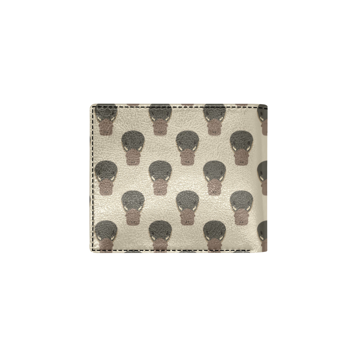 Platypus Pattern Print Design A03 Men's ID Card Wallet