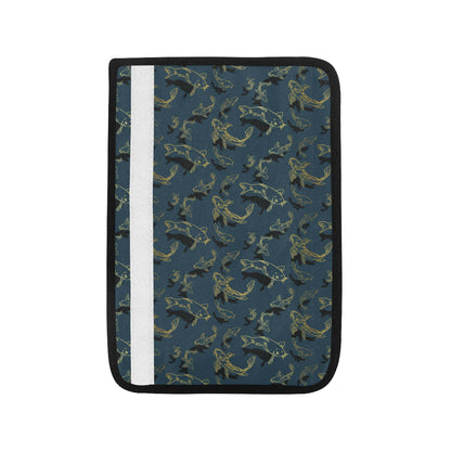 Koi Carp Gold Design Themed Print Car Seat Belt Cover