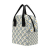 Daisy Pattern Print Design DS09 Insulated Lunch Bag