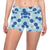 Morning Glory Pattern Print Design MG07 Yoga Shorts