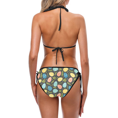 Easter Eggs Pattern Print Design RB01 Bikini