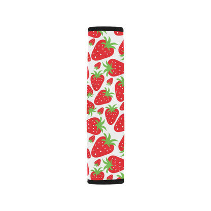 Strawberry Pattern Print Design SB01 Car Seat Belt Cover