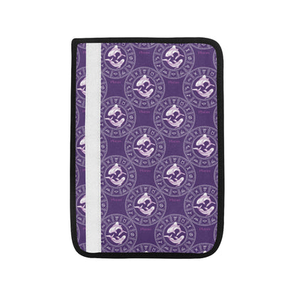 Pisces Pattern Print Design A02 Car Seat Belt Cover