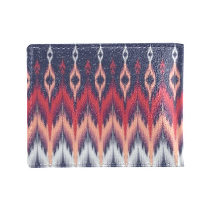 Ikat Print Design LKS401 Men's ID Card Wallet
