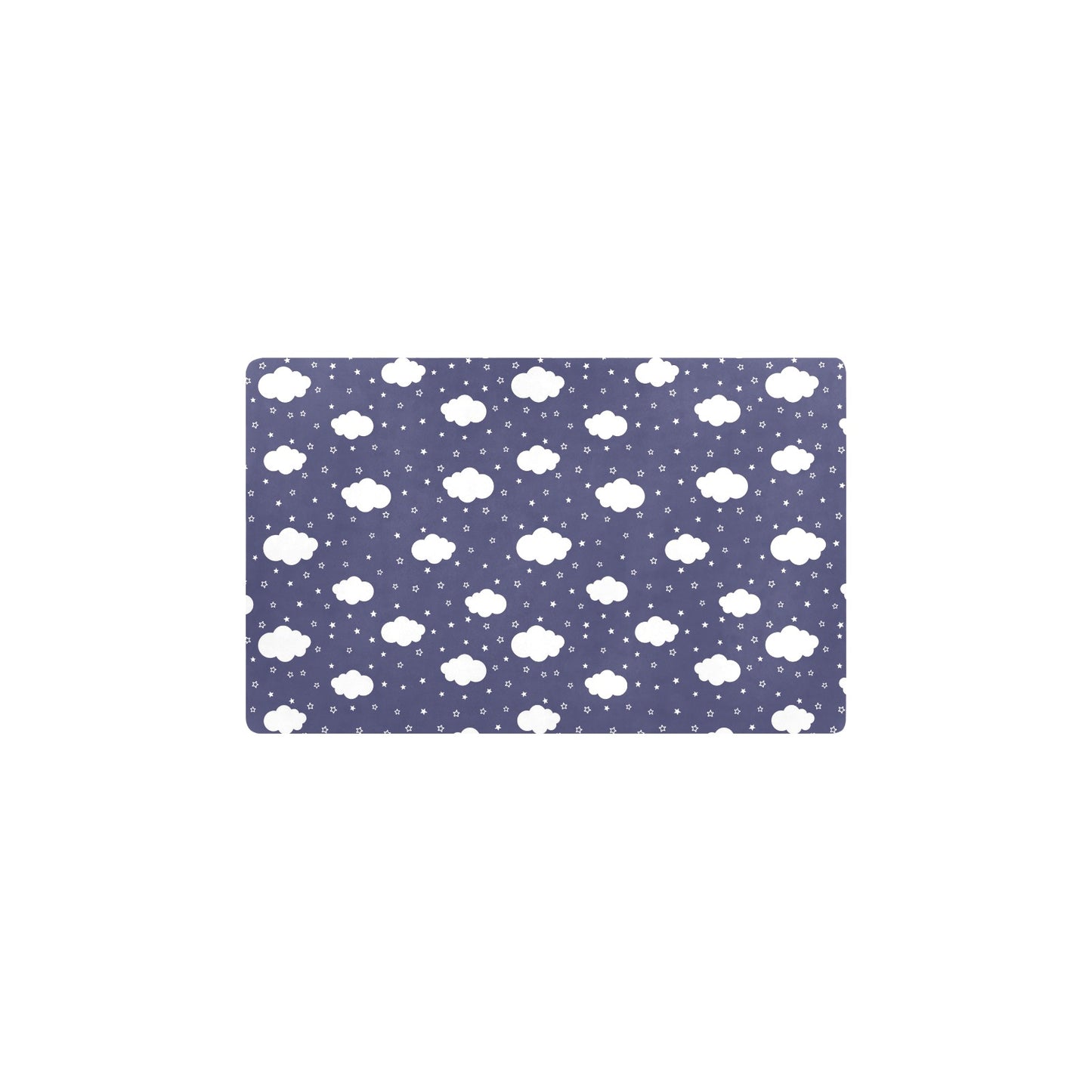 Cloud Pattern Print Design 03 Kitchen Mat
