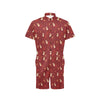 Angel Pattern Print Design 07 Men's Romper