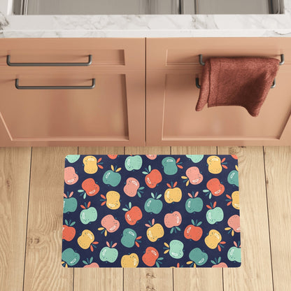 Apple Pattern Print Design AP09 Kitchen Mat