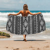 Tribal Pattern Print Design LKS301 Beach Towel 32" x 71"