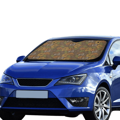 Thanksgiving Print Design LKS301 Car front Windshield Sun Shade