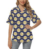 Anchor Luxury Pattern Women's Hawaiian Shirt