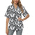 Angel Wings Pattern Design Themed Print Women's Hawaiian Shirt