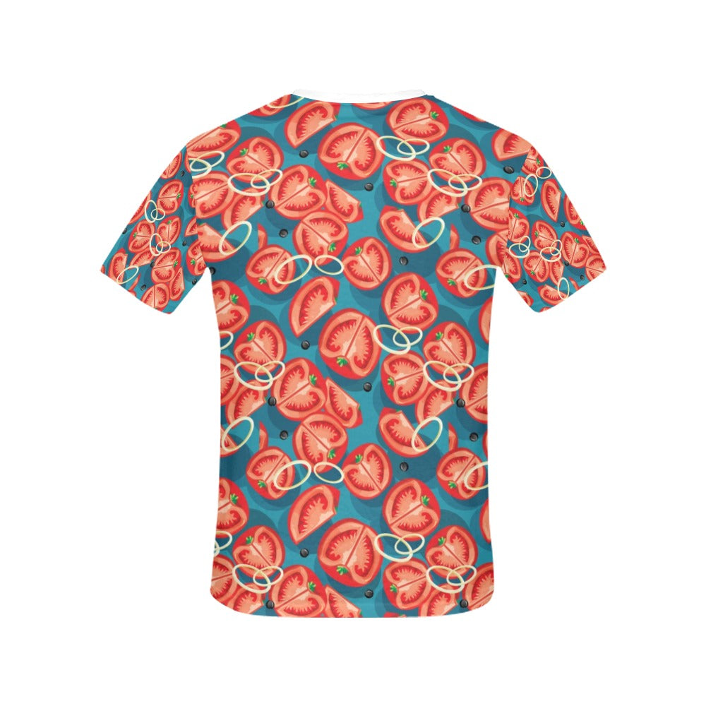 Tomato Print Design LKS301 Women's  T-shirt
