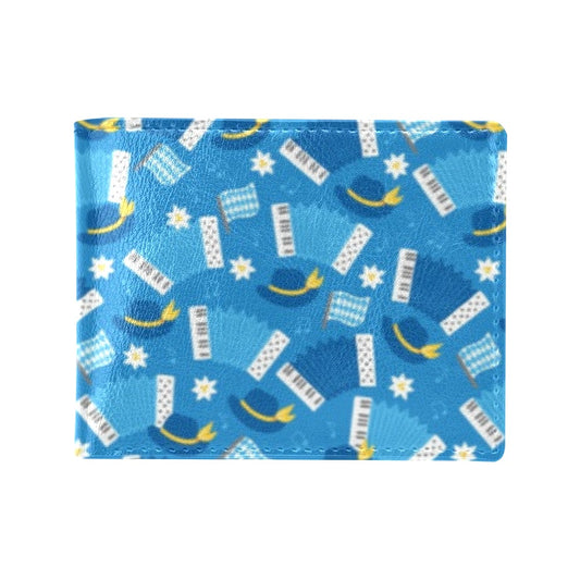 Accordion Print Design LKS401 Men's ID Card Wallet