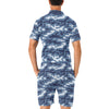 Jean Camouflage Pattern Print Design 05 Men's Romper