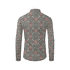 Calendar Aztec Style Print Pattern Men's Long Sleeve Shirt