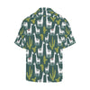 Llama Cactus Pattern Print Design 02 Men's Hawaiian Shirt