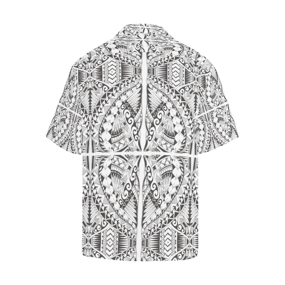 Samoan Style Print Design LKS301 Men's Hawaiian Shirt