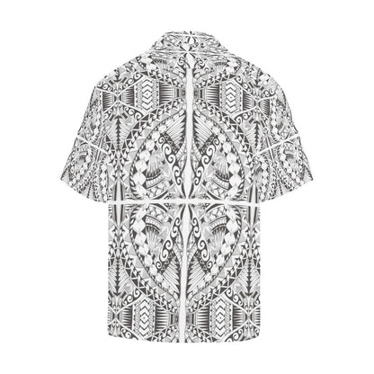 Samoan Style Print Design LKS301 Men's Hawaiian Shirt
