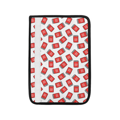 Bible Pattern Print Design 03 Car Seat Belt Cover